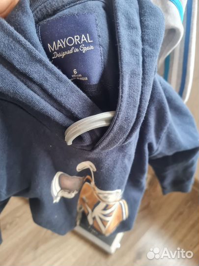 Толстовка mayoral и вещи на мальчика