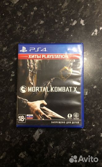 Mortal kombat x ps4 диск