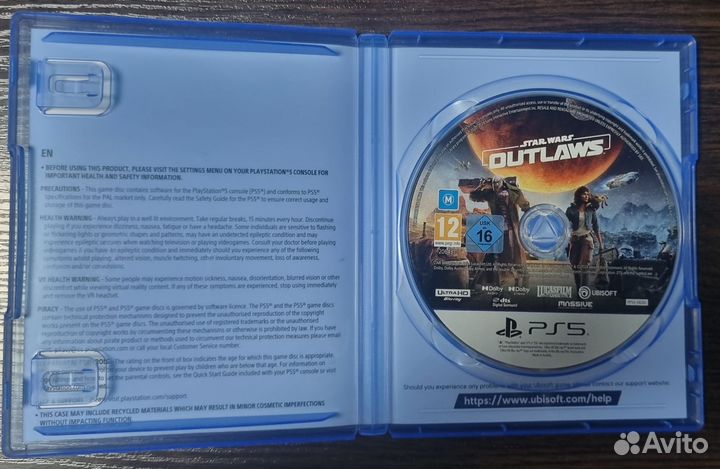 Игра для playstation ps5 Star Wars Outlaws