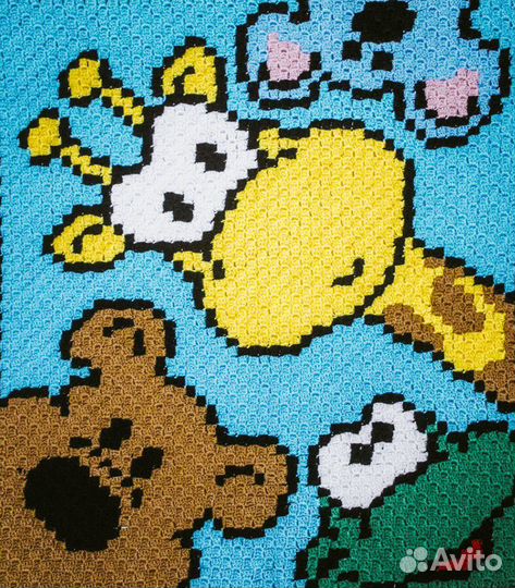 Новый детский плед