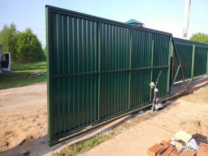 Ворота откатные от производителя