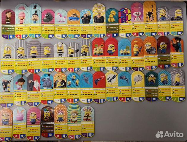 Карточки миньонов