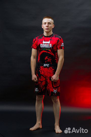 Комплект(футболка и шорты) Gorilla Red