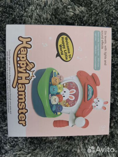 Игрушка музыкальная стучалка с молотком