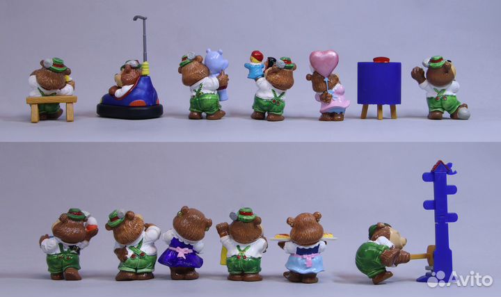 Медведи на ярмарке или фестивале. 1996 г. Киндер