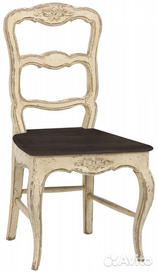 Стул с деревянным сиденьем Поместье