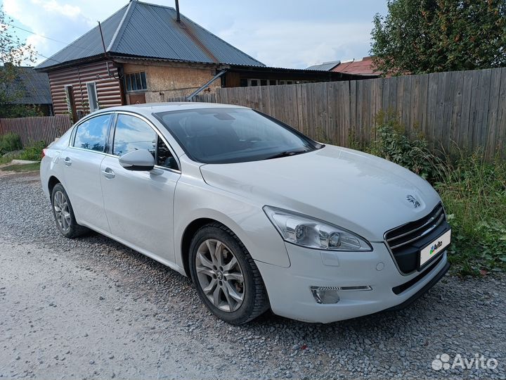 Peugeot 508, 2012