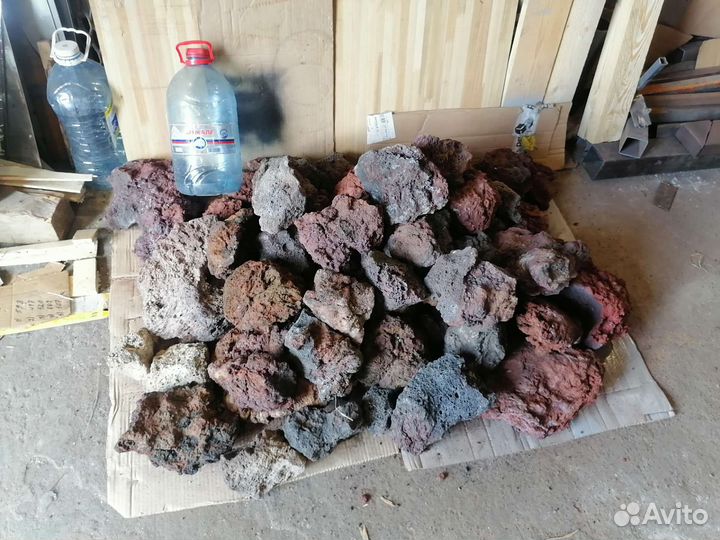 Лава вулканическая для аквариума