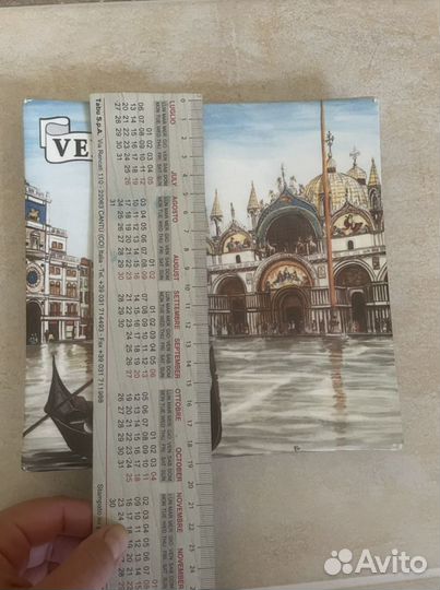 Тарелка настенная Венеция 19 см