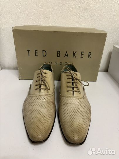 Ted Baker London.кожаные туфли. 41 EU