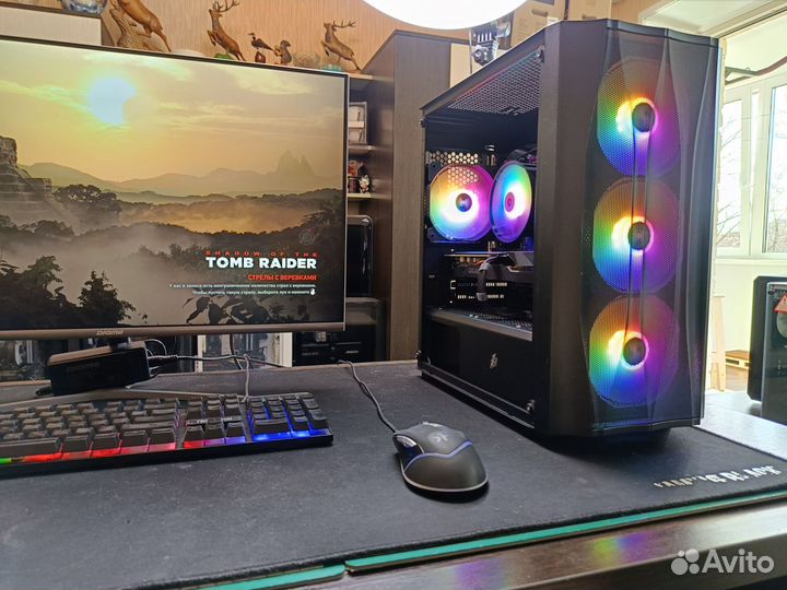 Игровой комп на Intel 12100F+ RTX1660 Ti