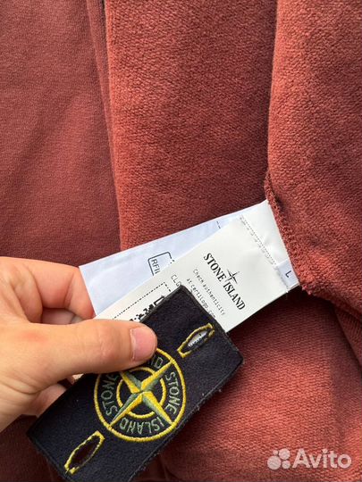 Stone island zip hoodie Brown (Оригинал Легит)