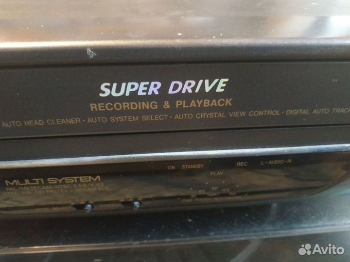 Продам видеомагнитофон panasonic super drive