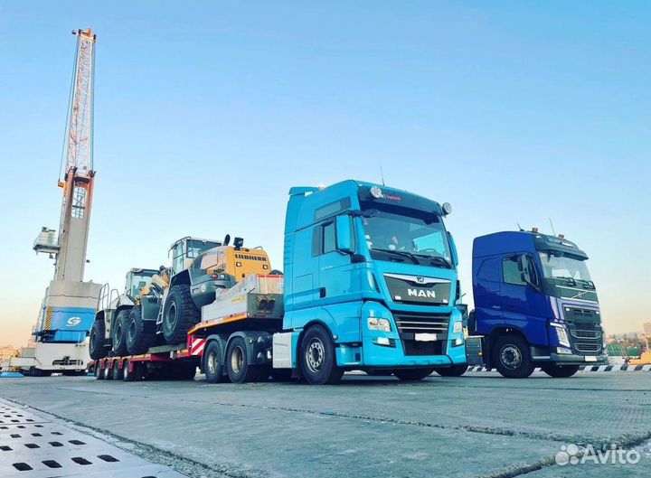 Перевозка негабарита Трал