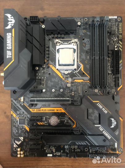 Процессор intel core i7 8700к + z390