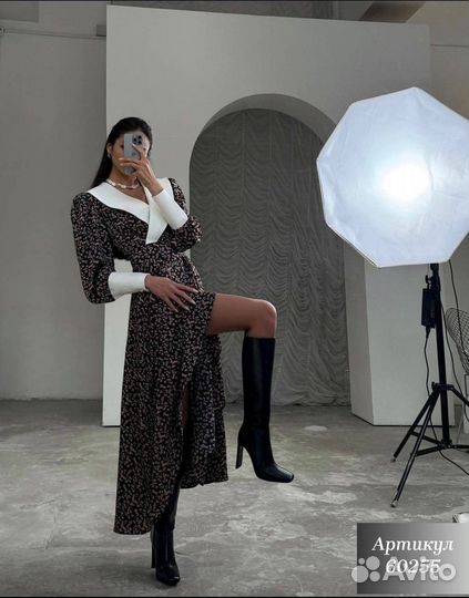 Платье миди