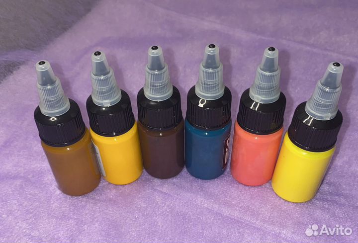 Краски для тату solid ink