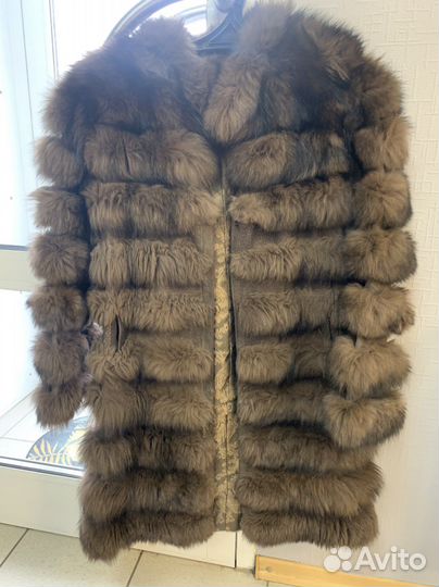 Шуба трансформер из песца