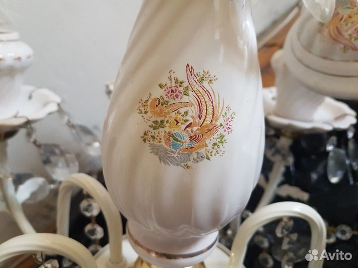 Люстра хрусталь СССР