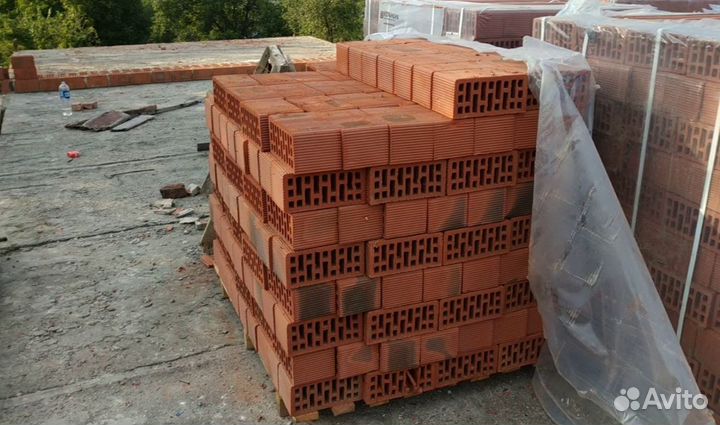 Кирпич облицовочный от 20м3 доставка