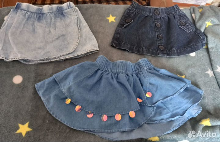 Платья и сарафаны 104, юбки 104