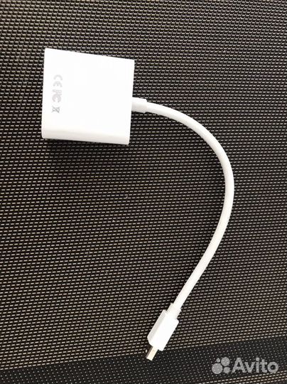 Переходник Apple Mini DisplayPort to VGA Adapter