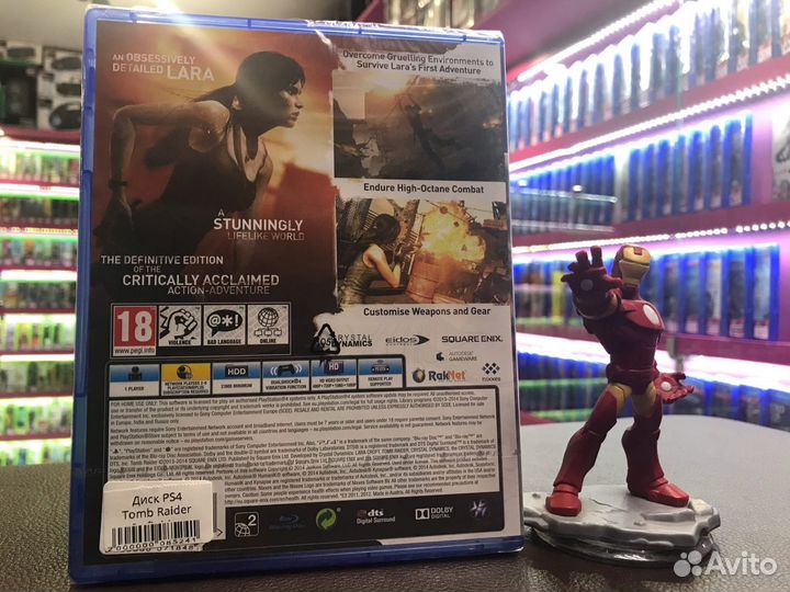 Tomb Raider Definitive Edition PS4 (Новый)