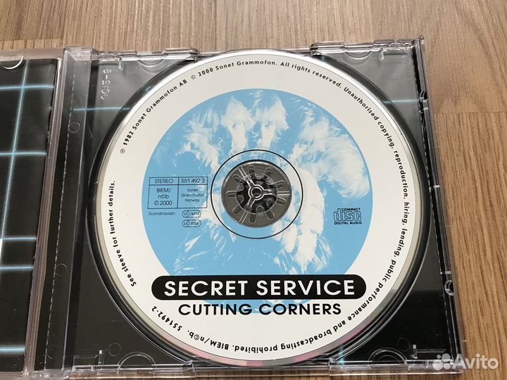 CD Secret Service 1982 Cutting Corners 551 492 2