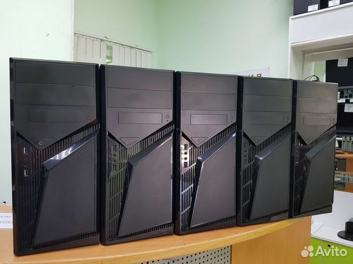 Корпус miditower без блока питания. Разные