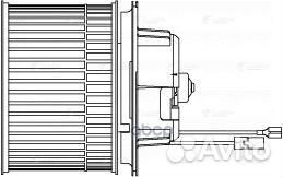 Вентилятор отопителя салона opel vectra B 95- A/C