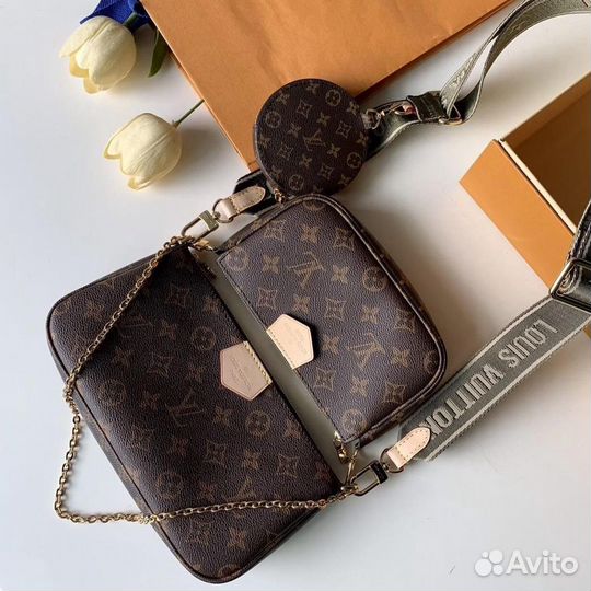 Клатч женский Louis Vuitton Multi Pochette