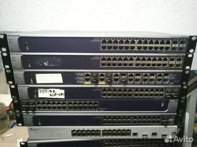 Сервер supermicro Коммутатор netgear 24g l2GSM7224