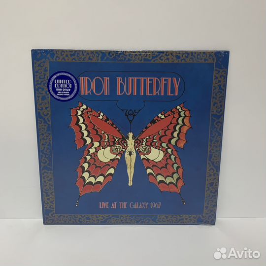 Iron Butterfly - Live AT the Galaxy 1967 LP vinyl