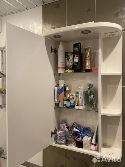 Зеркало для ванной с раковиной