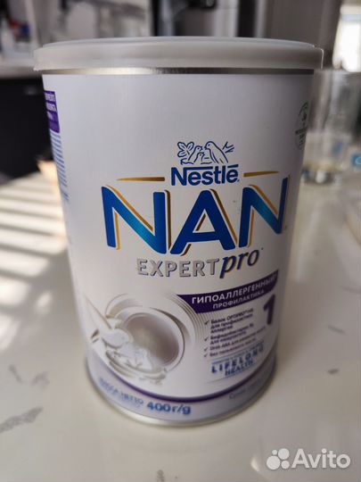 Смесь Нан 1 гипоаллергенный и Нутрилон премиум 2