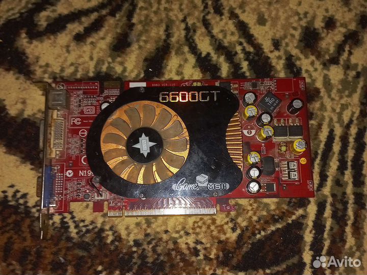 Видеокарта 6600GT