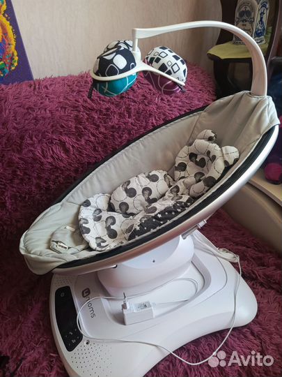Электрокачель для новорожденных 4moms