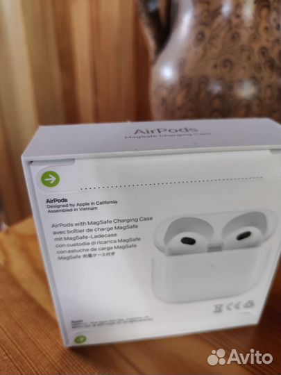 Беспроводные наушники apple airpods 3