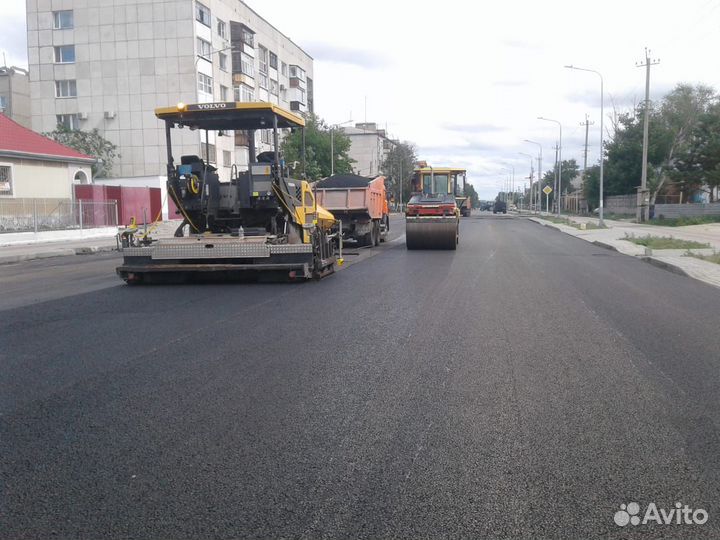 Асфальтирование укладка асфальта