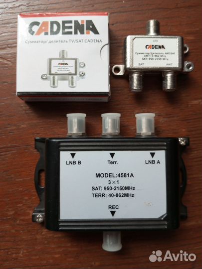 Сумматор - разветвитель TV + Sat