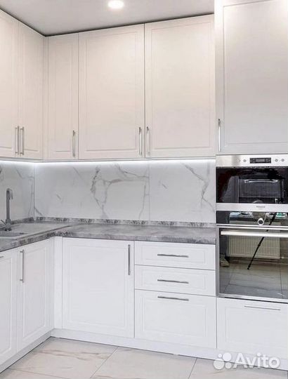 Кухня Прямая, угловая, с барной стойкой