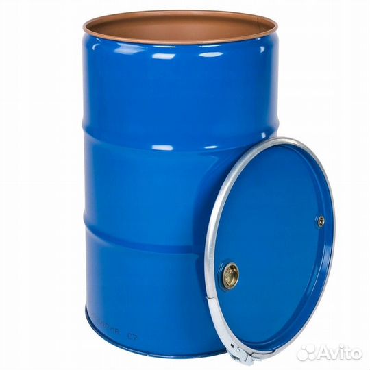 Бочка металлическая новая 200 л тип 1А1, 1А2
