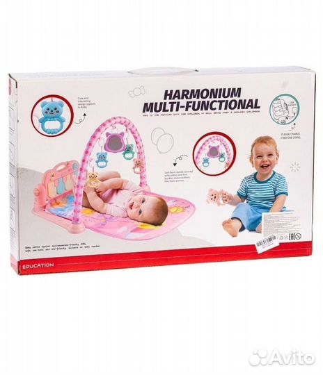Развивающий коврик с пианино