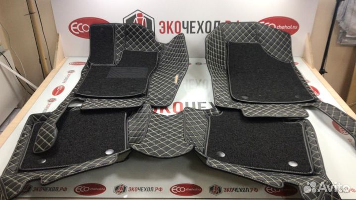 3D Коврики Lexus Салон Багажник из Экокожи