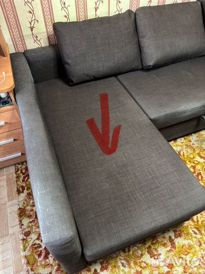 Угловой диван бу