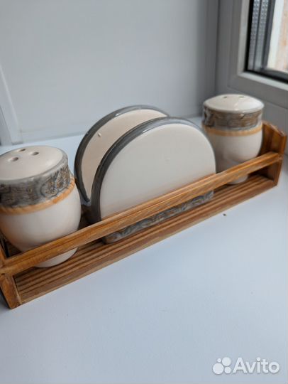 Набор для специй керамика