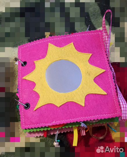 Развивающая книжка из фетра