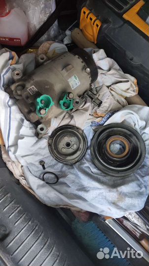 Компрессор кондиционера kia cerato 3