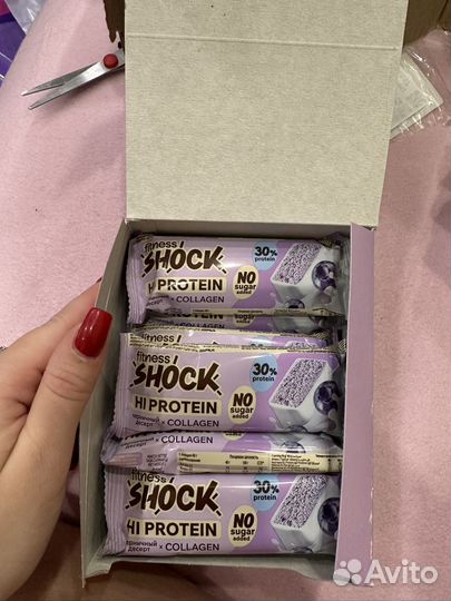 Протеиновые батончики Shock