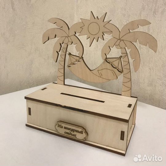 Копилка из фанеры